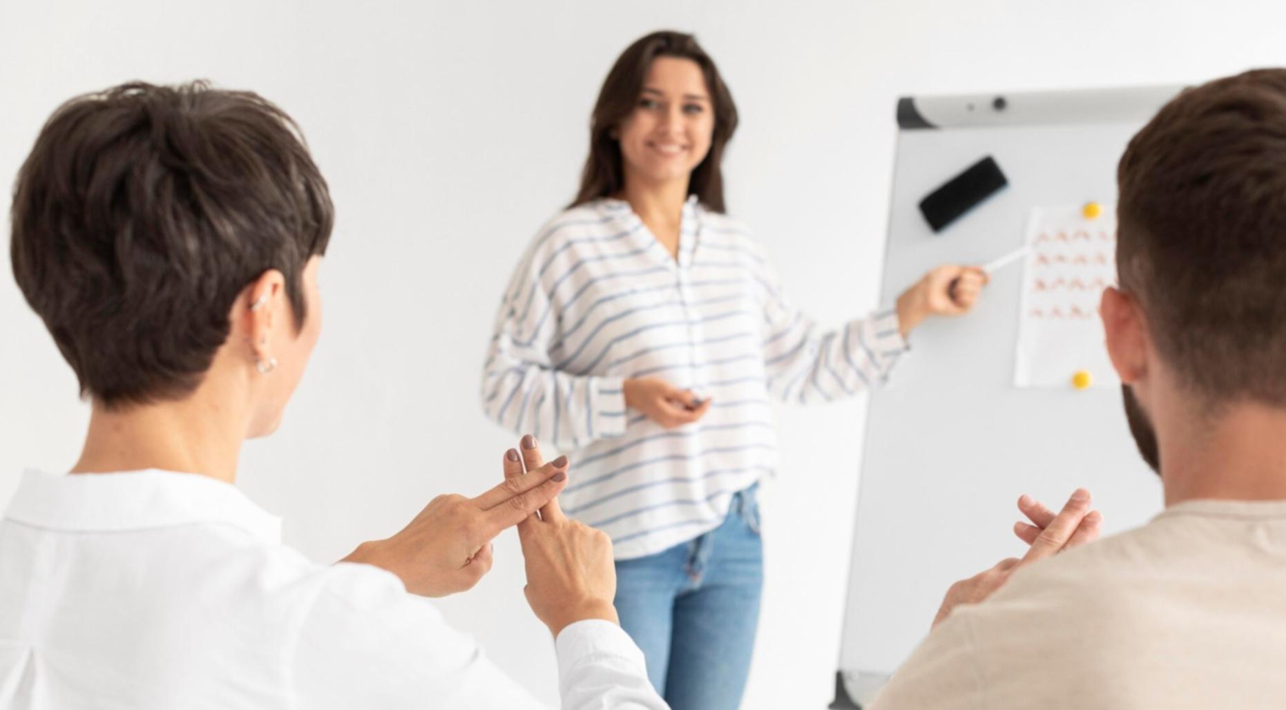 Team participating in interactive financial education workshop with real-world scenario discussions